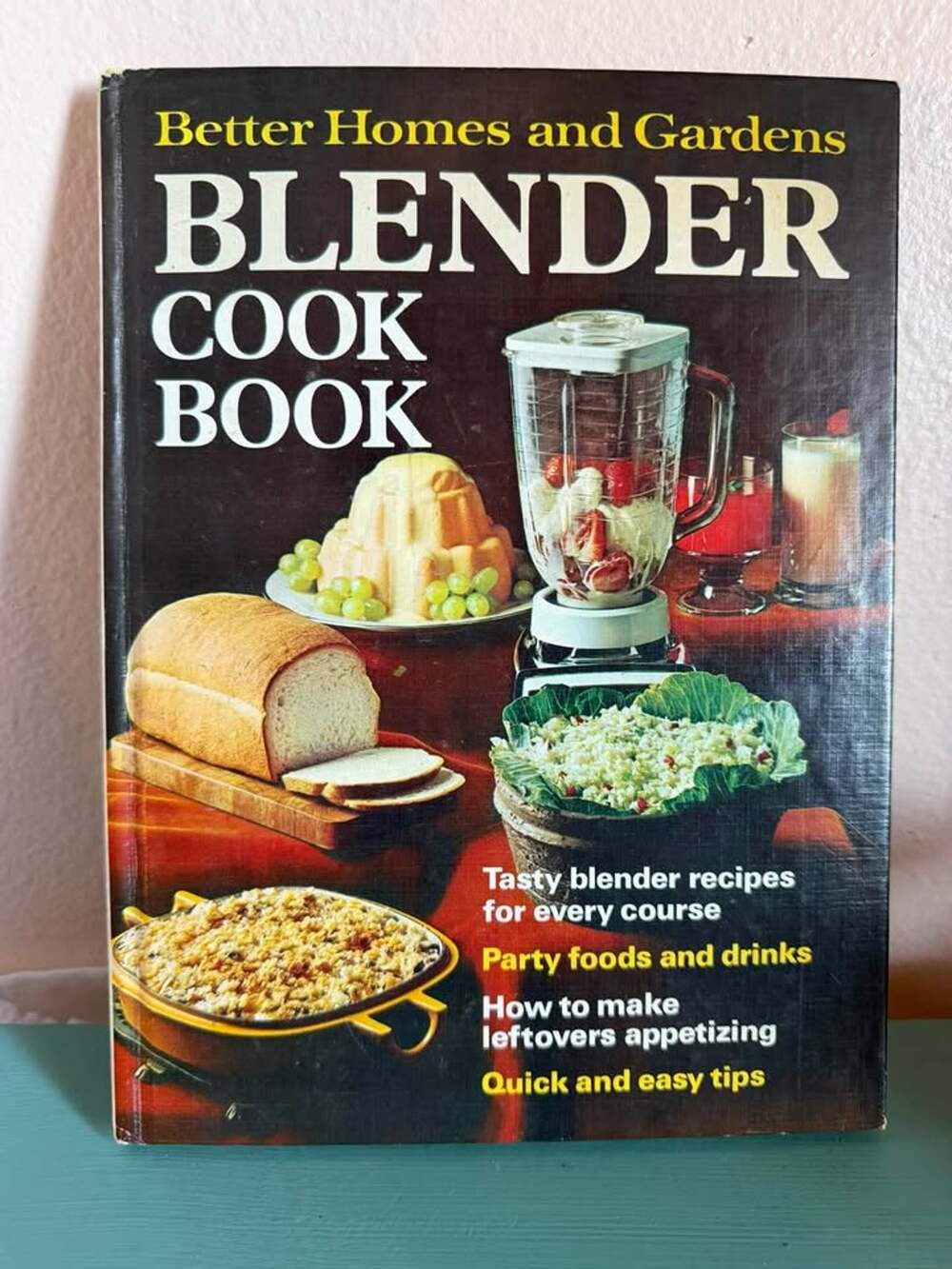 Vintage 1971 Better Homes and Gardens Blender Cookbook - Retro Recipes